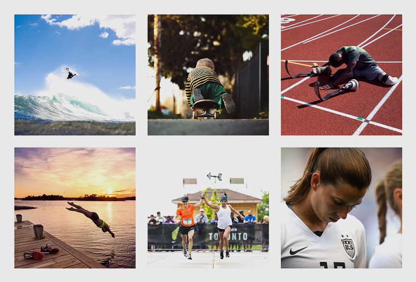 Content marketing example - Nike on Instagram
